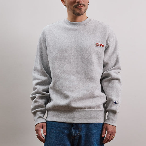 Merci x Champion - Crewneck Merci - Gris