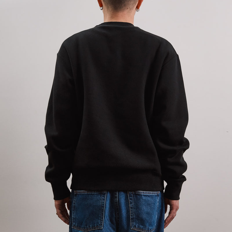 Merci x Champion - Crewneck Merci - Noir