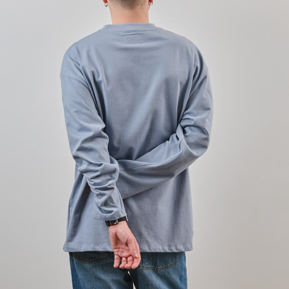 Merci - Aurelien Ls T-Shirt - Light blue