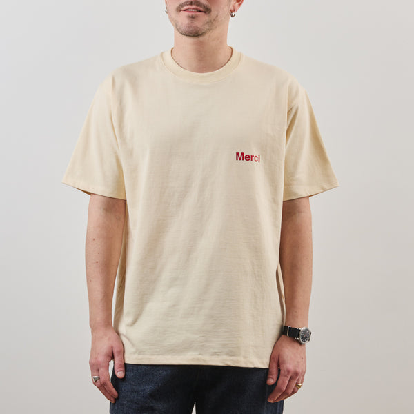 Merci - T-Shirt Aurelien - Beige