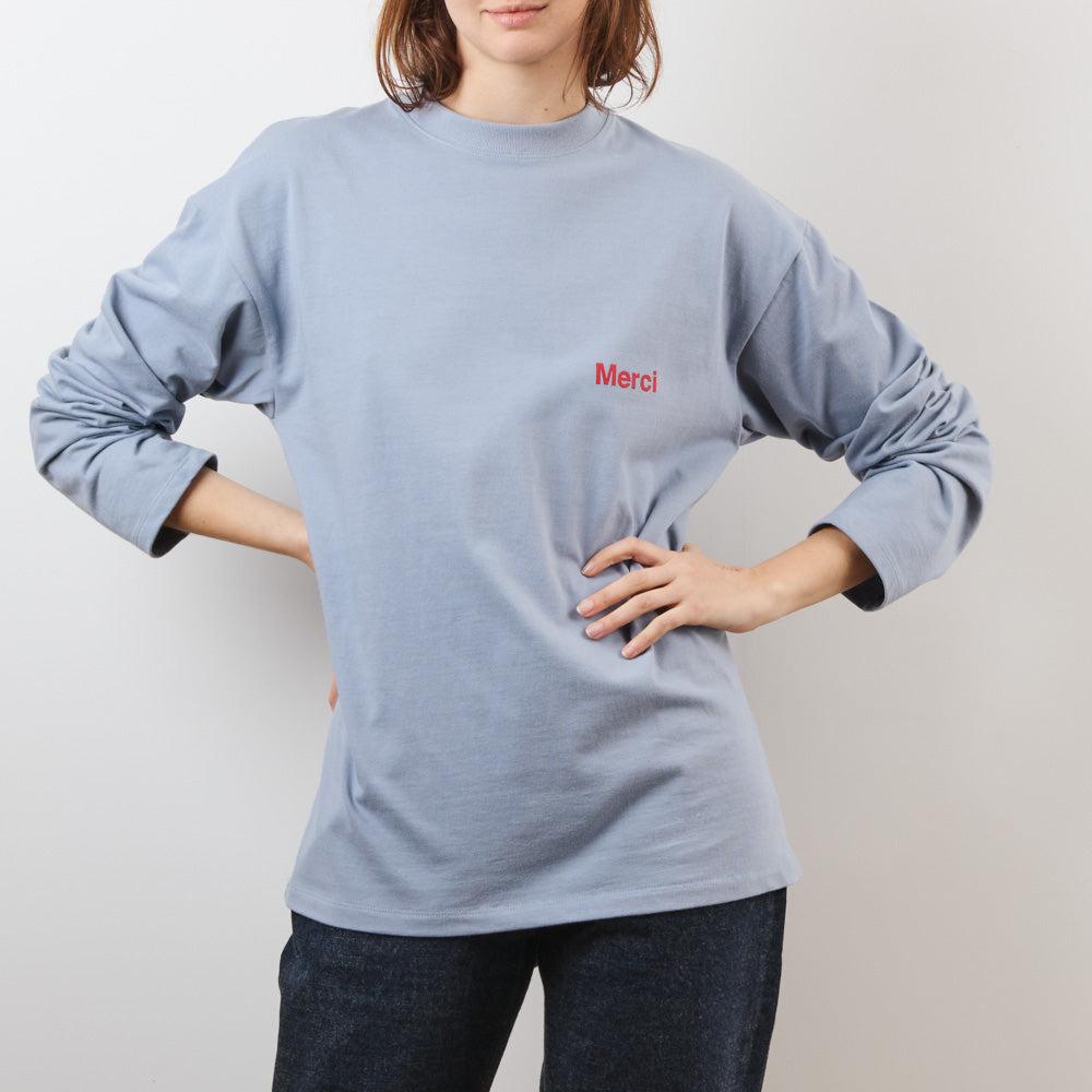 Merci♥Tシャツ オレリアン∽LS Aurelien 2色☆ユニックス Merci♥Tシャツ オレリアン ∽Aurelien 2色☆ユニックス