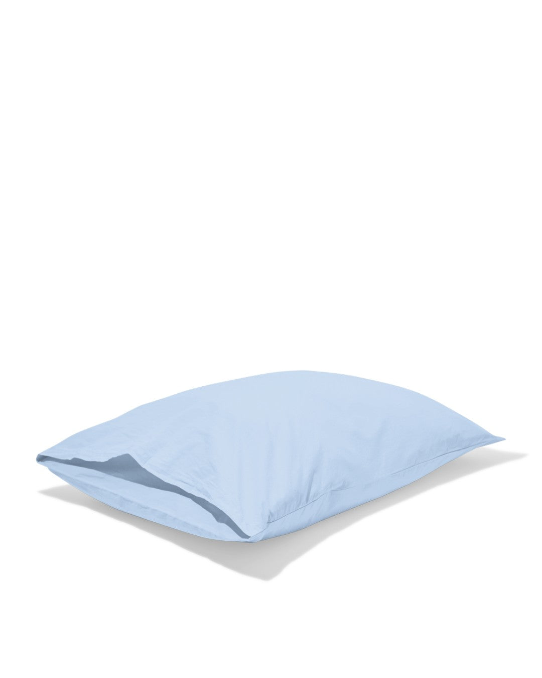 Merci - Cotton percale pillowcase - Cornflower