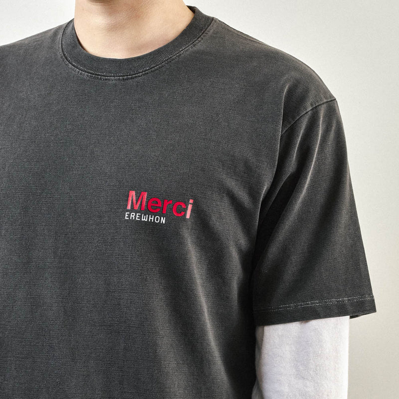 Erewhon | Merci - T-shirt - Noir