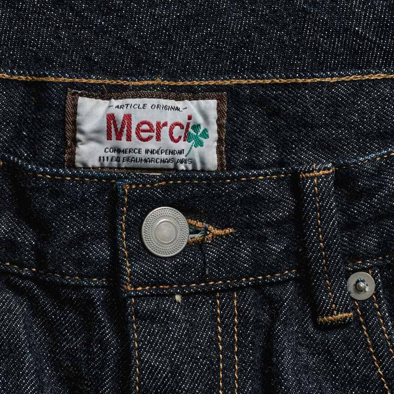 Merci - Jeans Droit Trèfle - Onewash