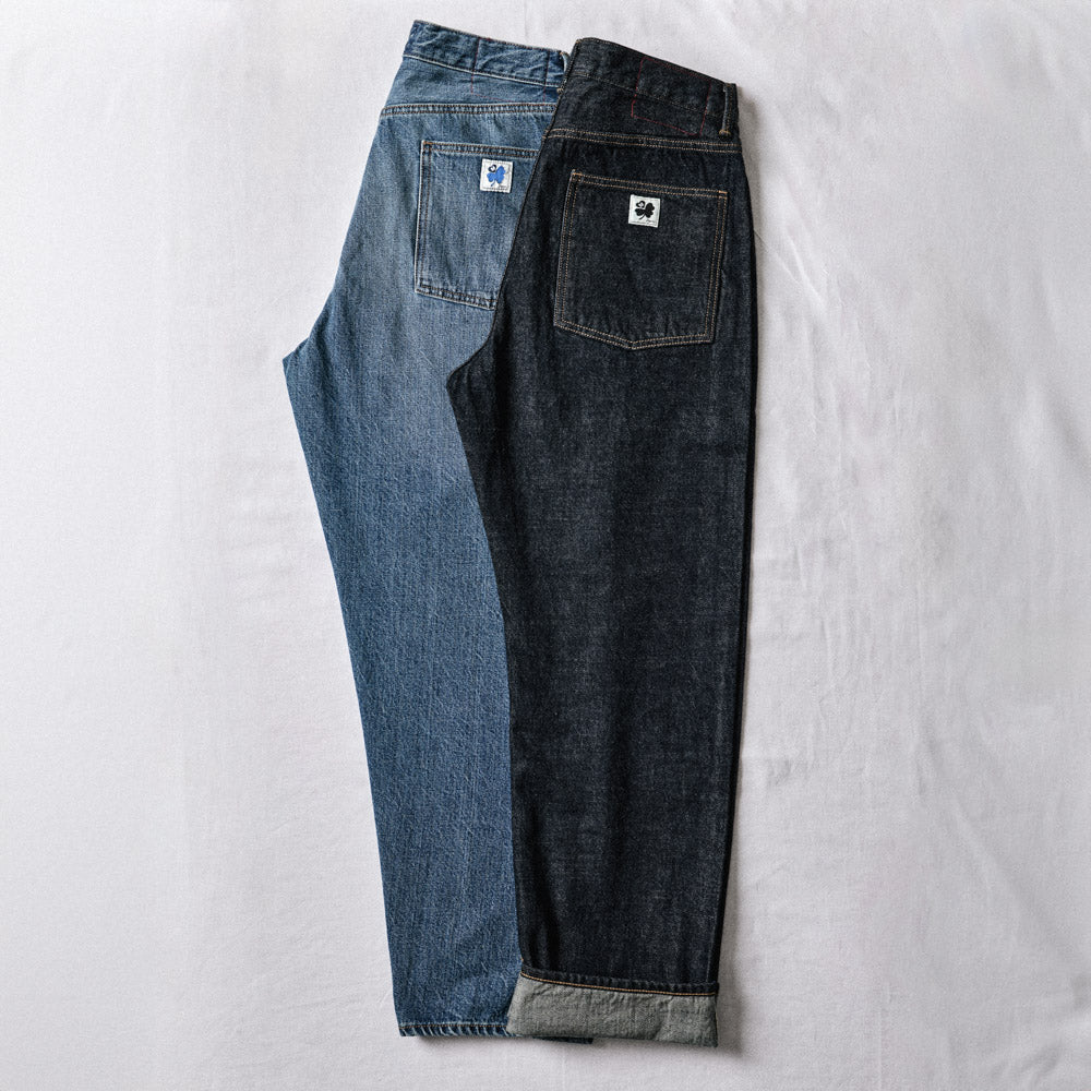 Merci - Straight Clover Jeans - Stonewash – Merci Paris