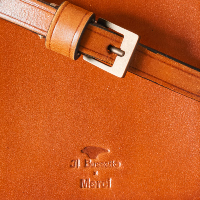 Il Bussetto x Merci - Etui Télephone Crossbody - Biscuit