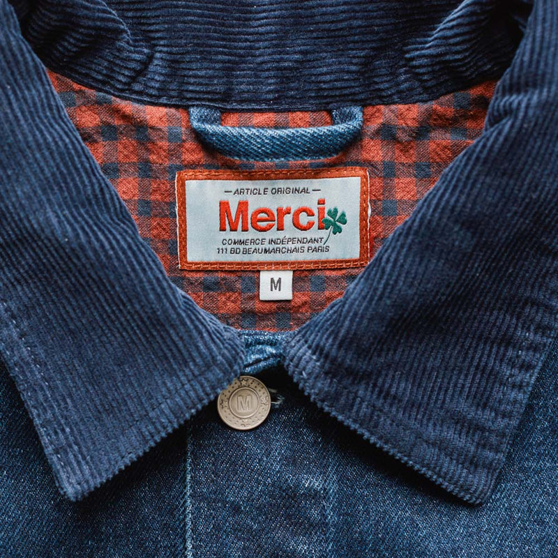 Merci - Veste Marvin - Bleu