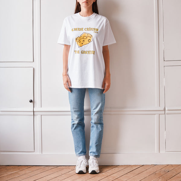 Cheese Creation Paris - T-Shirt The Gruyère - Blanc