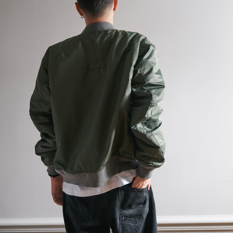 Schott x Merci - Bomber Vintage - Vert