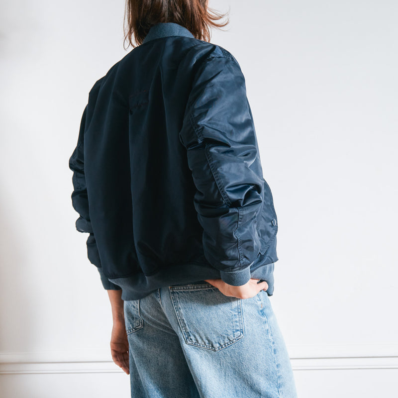 Schott x Merci - Bomber Vintage - Marine