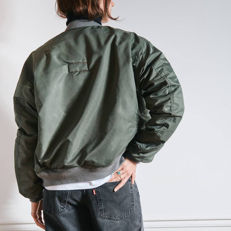 Schott x Merci - Bomber Vintage - Vert