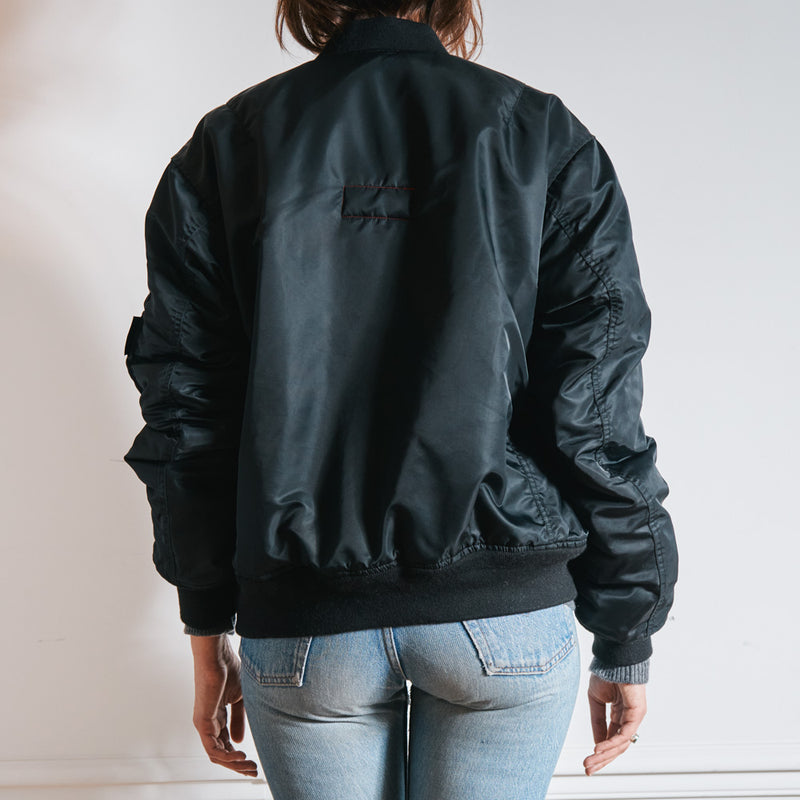 Schott x Merci - Bomber Vintage - Noir