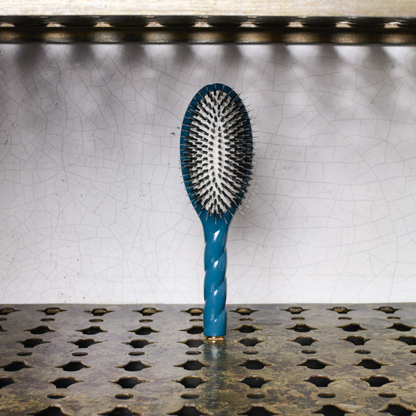 Brosse à cheveux N.02 L'INDISPENSABLE - Soin & Démêlage - Bleu