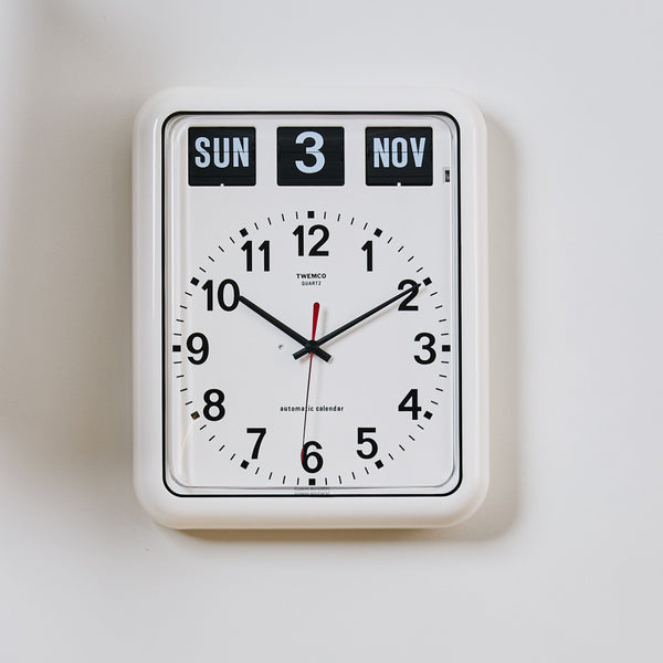 Horloge Murale BQ 12A - Blanc - Twemco