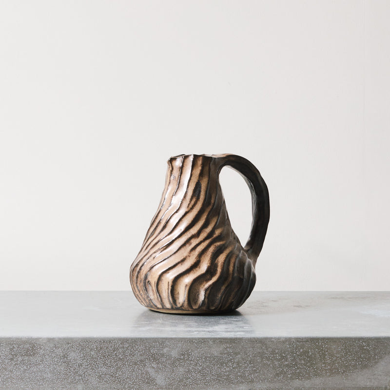 Carafe Stries - Marron