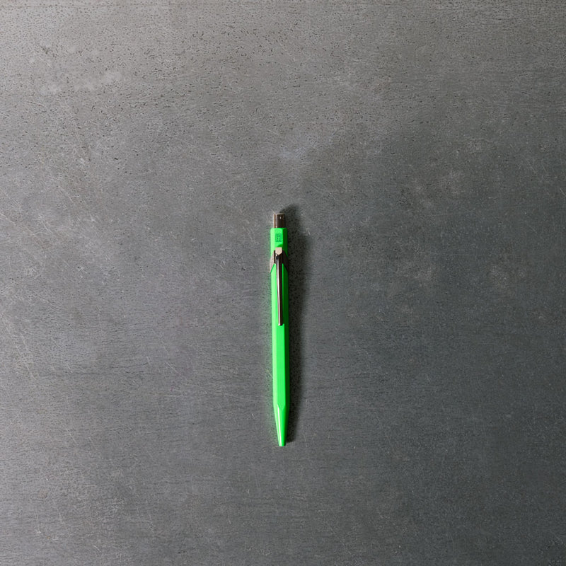 Stylo bille - Vert Fluo - Caran d'Ache