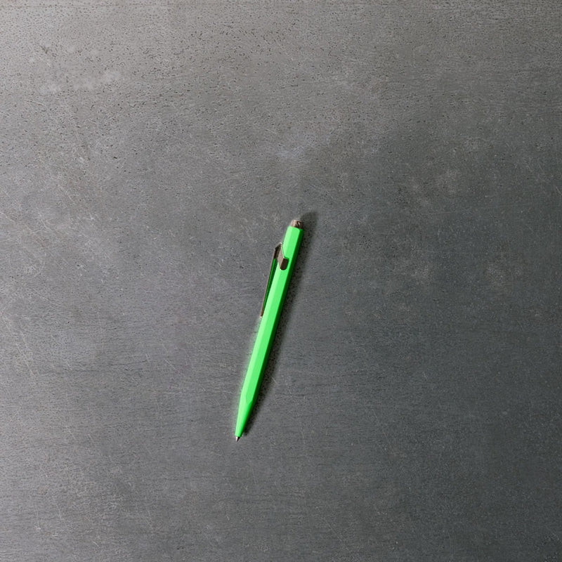 Stylo bille - Vert Fluo - Caran d'Ache