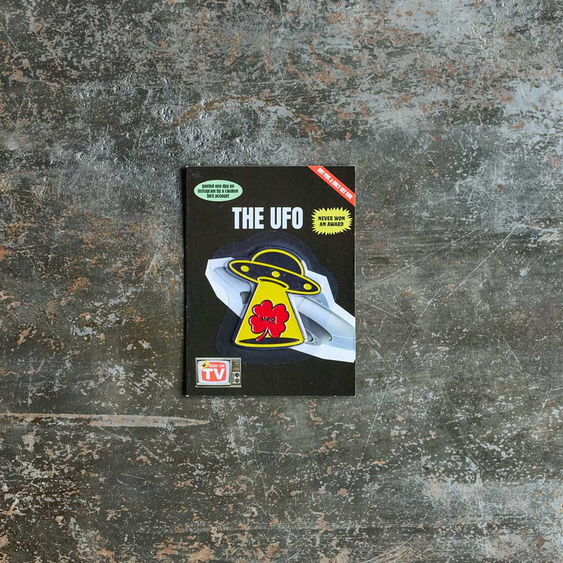 Magnet en métal Merci UFO - Tréfle