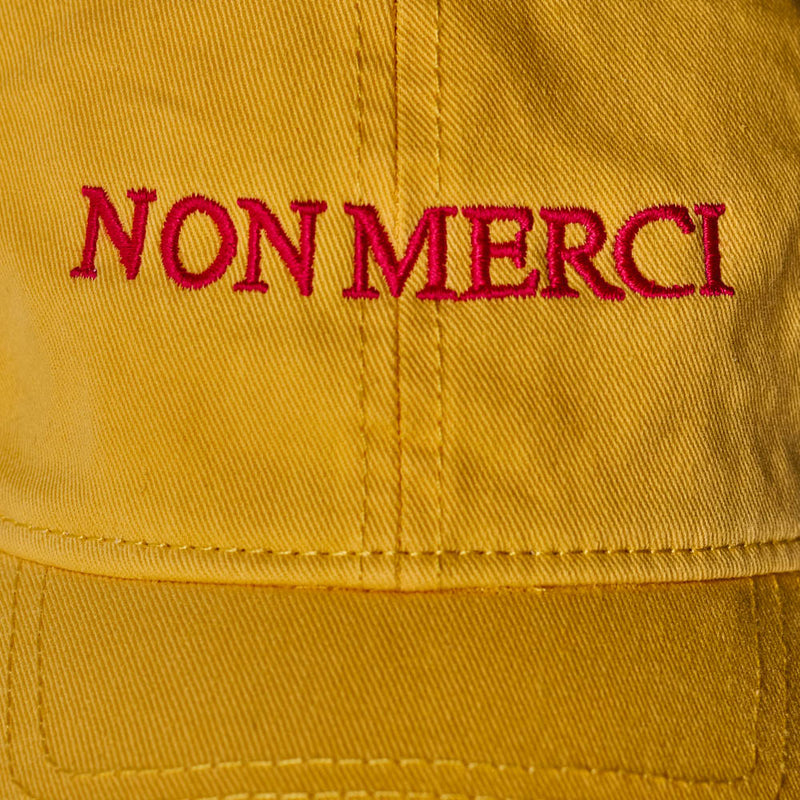 Merci - Casquette Non Merci - Jaune & Rose