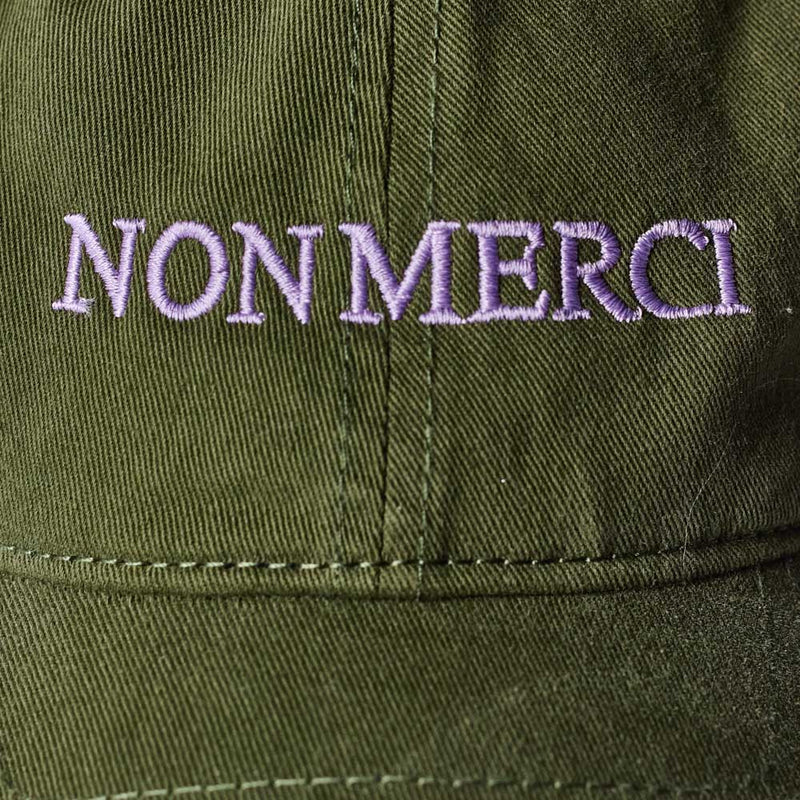 Merci - Casquette Non Merci - Vert & Lila