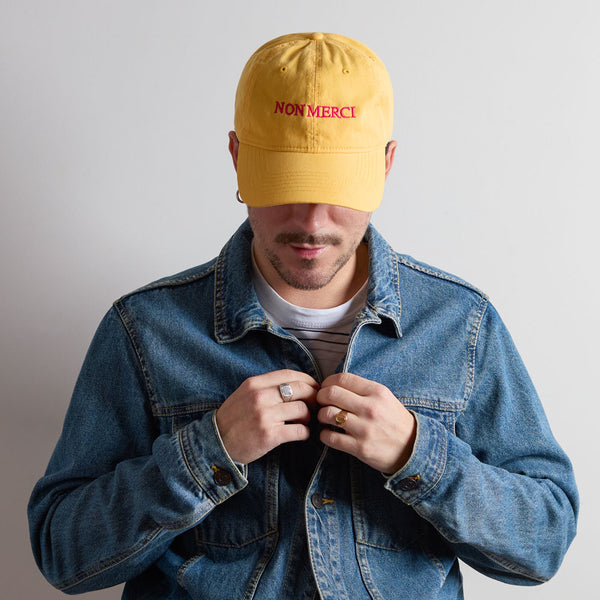 Merci - Non Merci Cap - Yellow & Pink