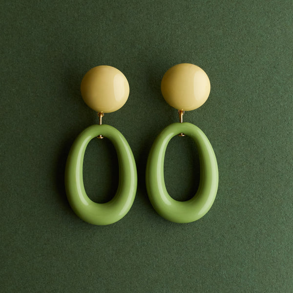 Lorena Taddei - Boucles d'oreilles Ogive - Cream