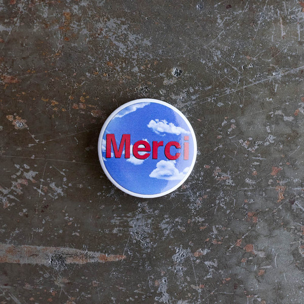 Badge Merci - Nuage