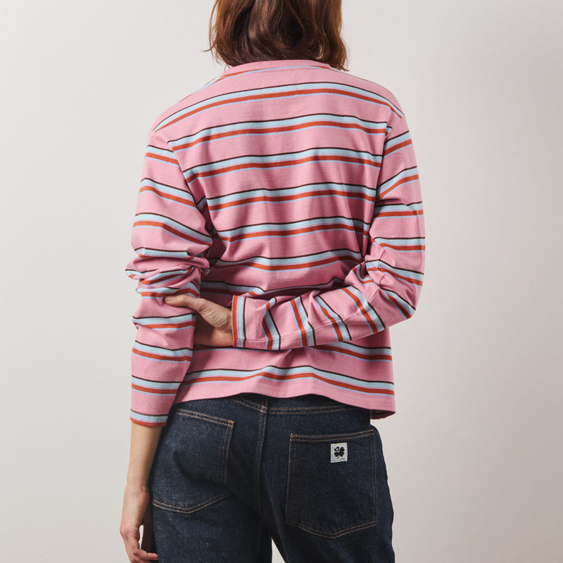 Merci - T-Shirt Nora Stripes - Rose