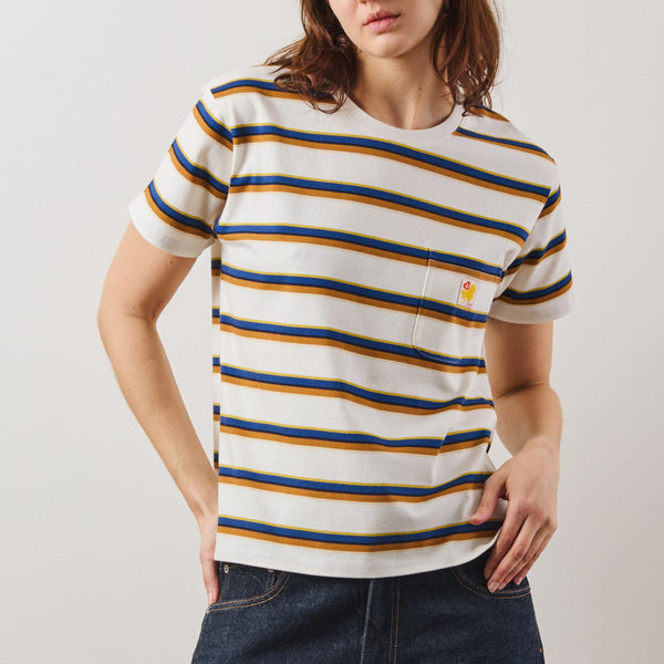 Merci - T-Shirt Lola Stripes - Crème