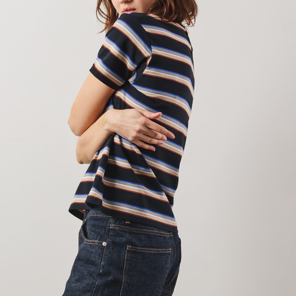Merci - Lola Stripes T-Shirt - Black – Merci Paris