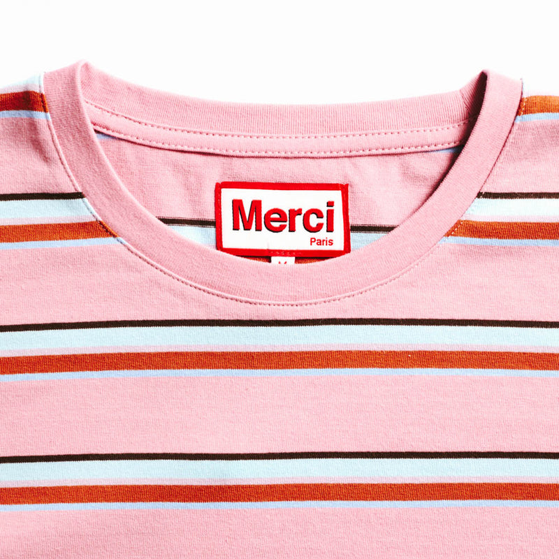 Merci - T-Shirt Nora Stripes - Rose