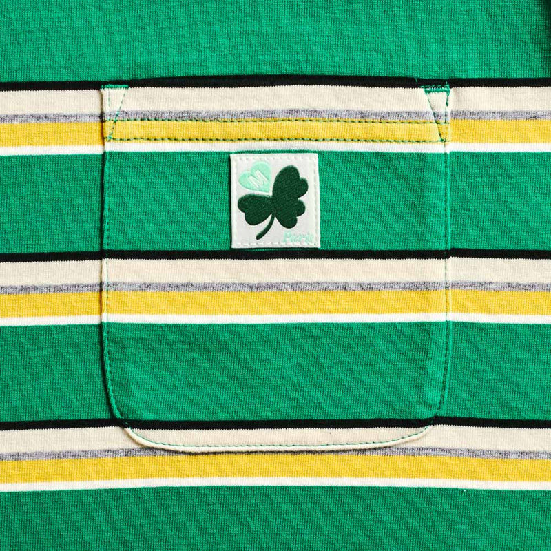 Merci - T-Shirt Nora Stripes - Vert