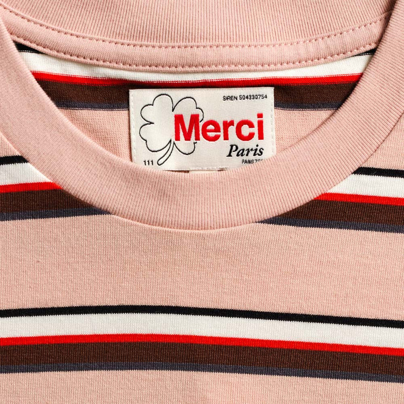 Merci - T-Shirt Vadim Stripes - Beige