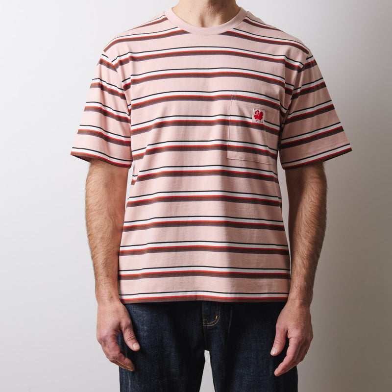 Merci - T-Shirt Vadim Stripes - Beige