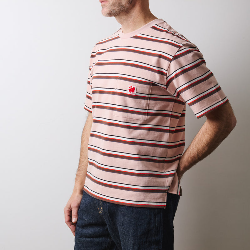 Merci - T-Shirt Vadim Stripes - Beige