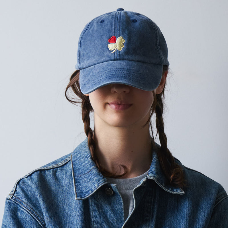 Merci - Casquette Trèfle - Bleu