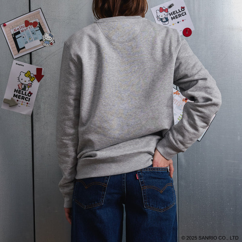 Hello Kitty x Merci  - Sweat Candide - Gris