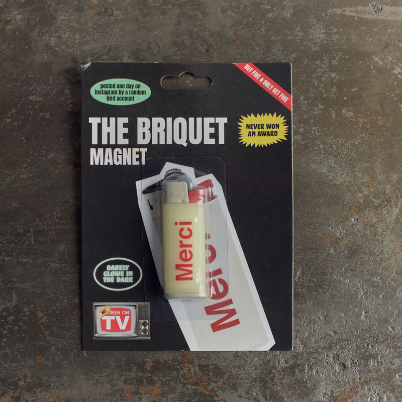 Magnet Merci - Briquet Glow