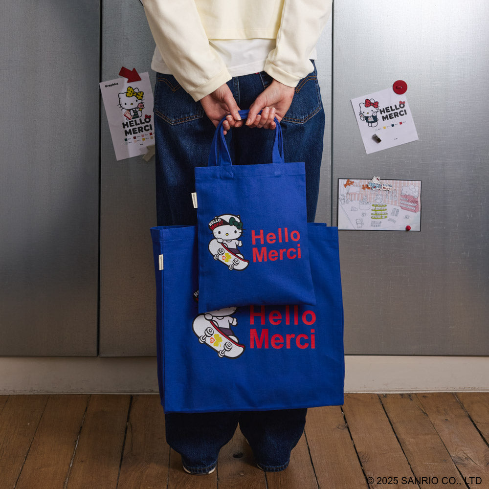 Hello Kitty x Merci♥キャンバストートバッグ M☆柄3色☆ 50301_1.jpg