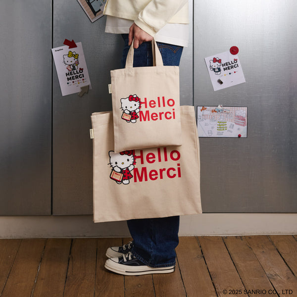 Hello Kitty x Merci  - Tote Bag - Crème