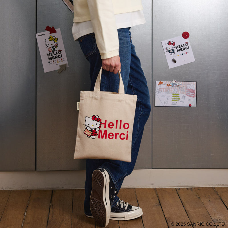 Hello Kitty x Merci  - Tote Bag - Crème