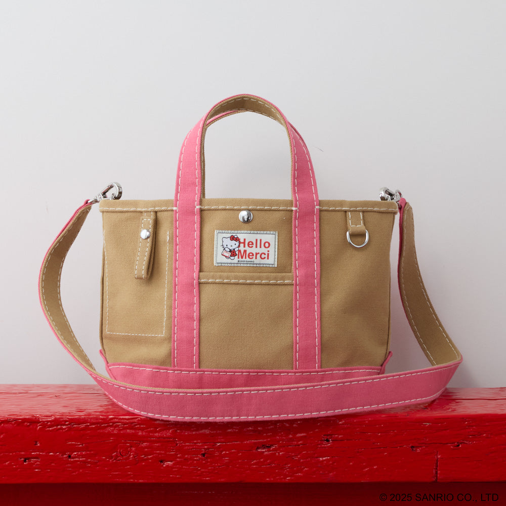 美品　MERCIEL カゴバッグ MERCIxHELLOKITTY_1608-