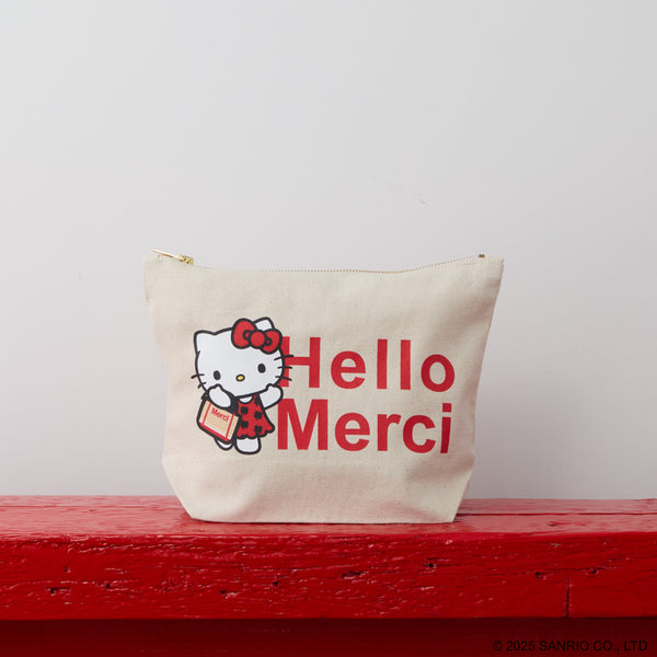 Hello Kitty x Merci  - Pochette - Crème