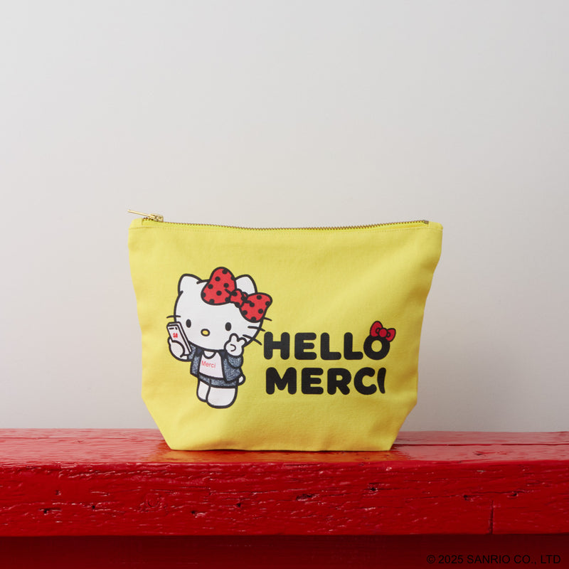 Hello Kitty x Merci  - Pochette - Jaune