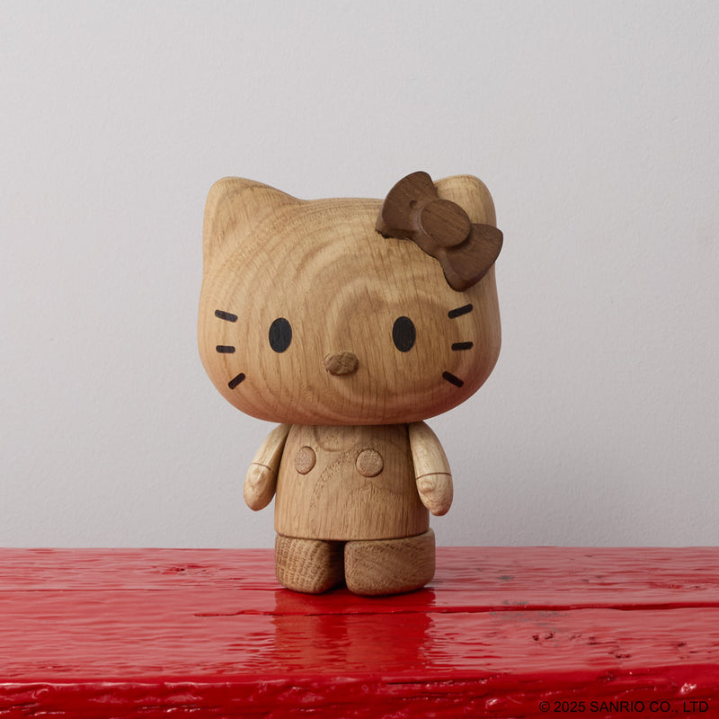 Hello Kitty en bois de Chêne