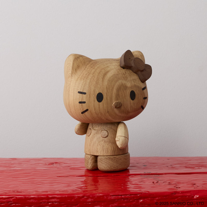 Hello Kitty en bois de Chêne