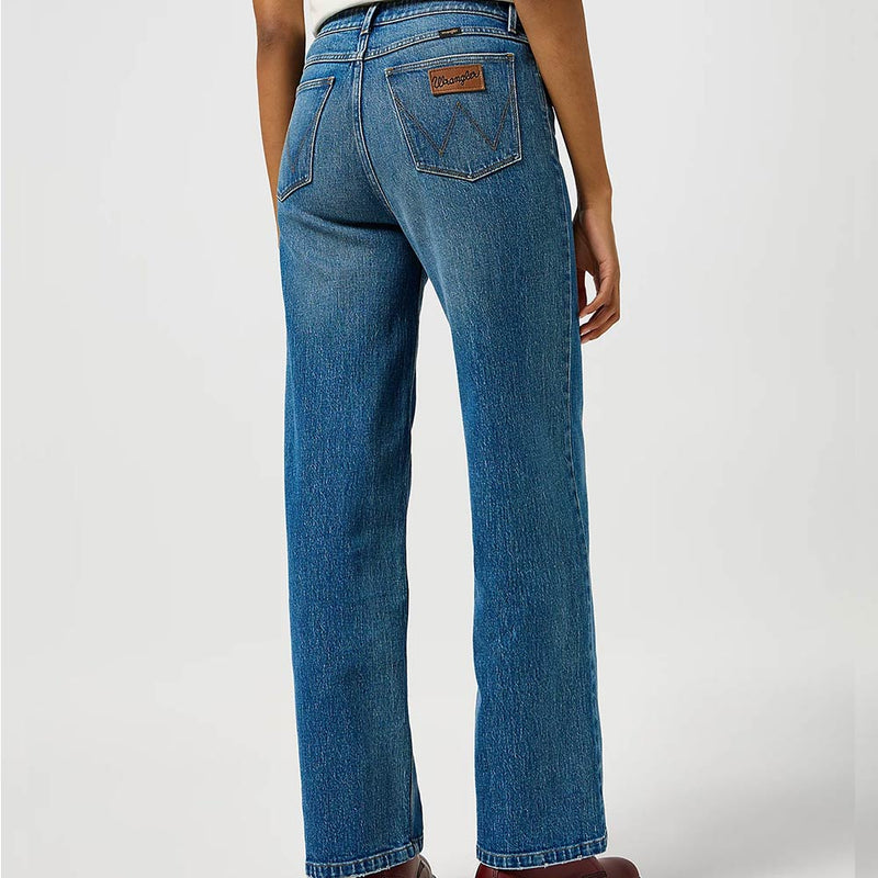 Wrangler - Jeans Loose Straight- Bleu