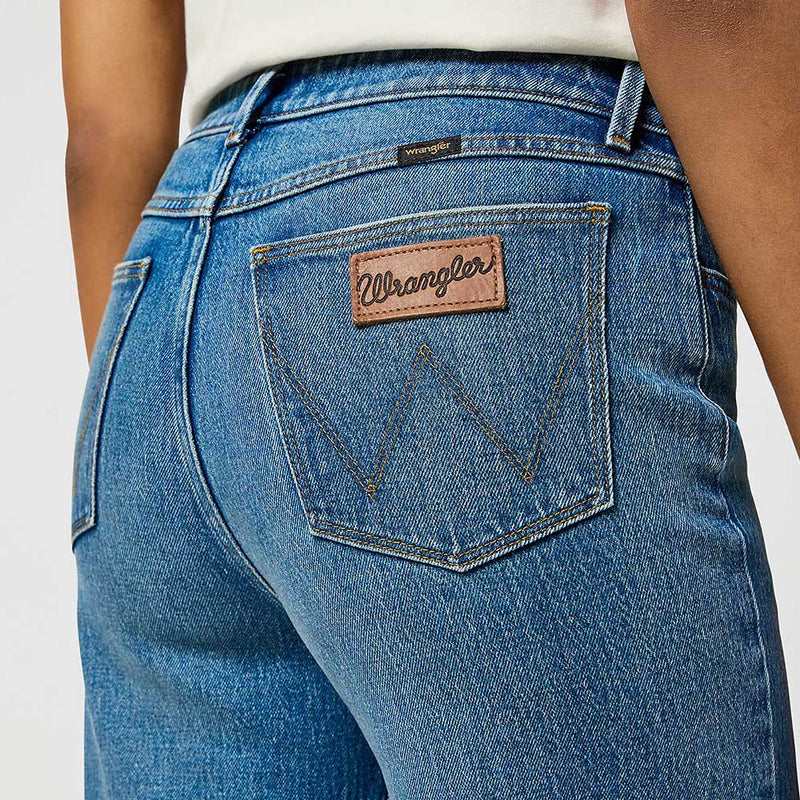 Wrangler - Jeans Loose Straight- Bleu