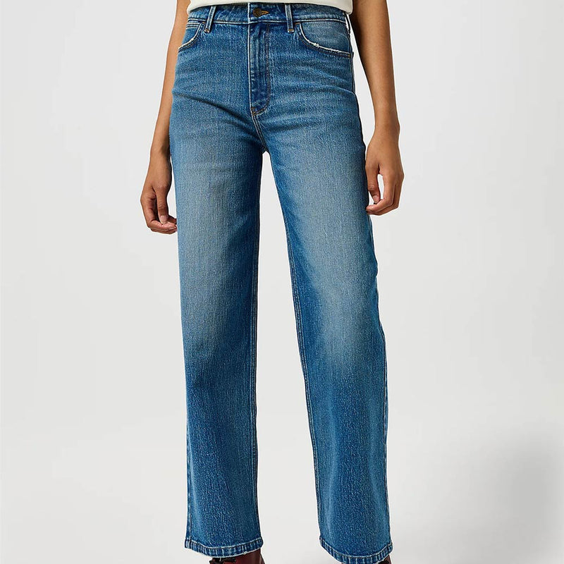 Wrangler - Jeans Loose Straight- Bleu