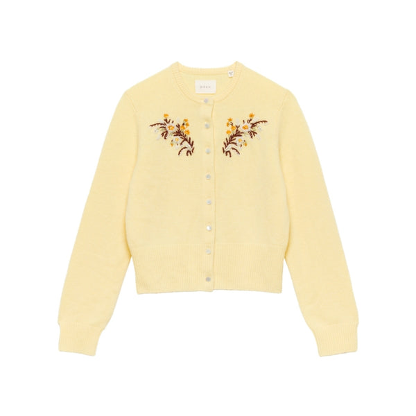 Dôen - Cardigan Fairchild - Jaune